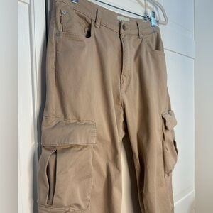 DL1961 Women's Soft Beige Cargo Joggers